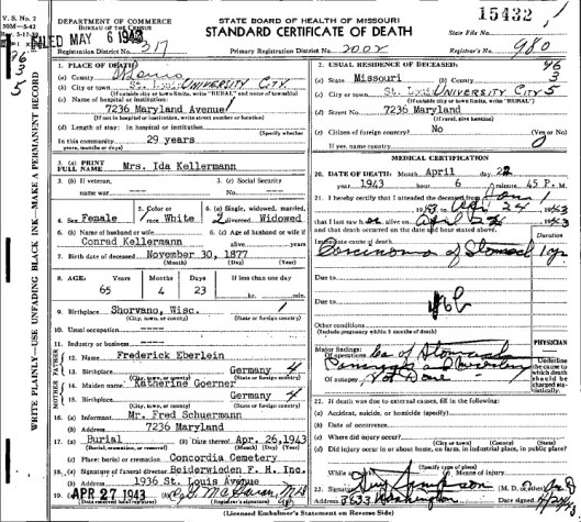 Death-certificate-Ida-Eberlein-Kellerman
