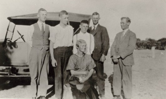 Emma Eberlein Kriewaldt and her sons, Australia