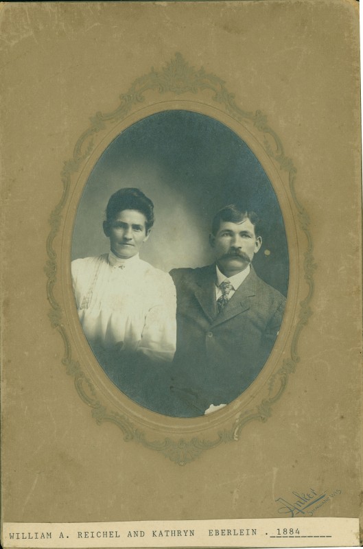 Katherine Eberlein and William Reichel, 1884