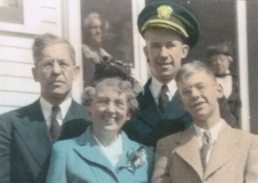 Arthur Herman Eberlein family, 1944 or 1945