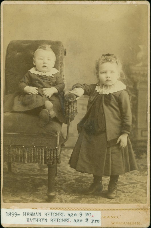 Mary Katherine and Herman Otto Reichel, 1891