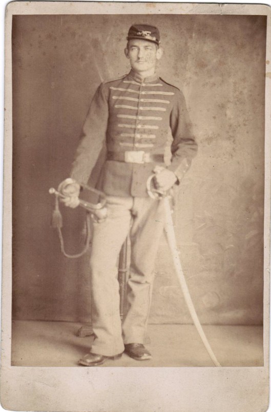 John Valentine Eberlein in Cavalry uniform