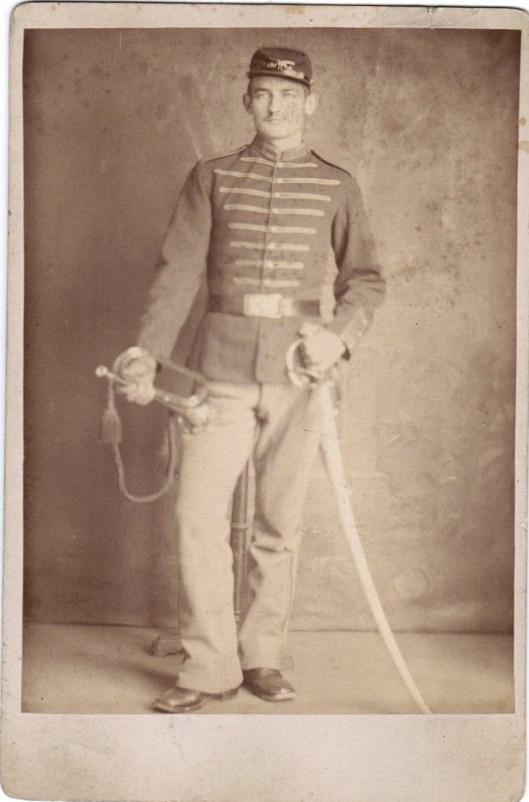 John-V-Eberlein-in-Cavalry-uniform John Valentine Eberlein in Cavalry uniform