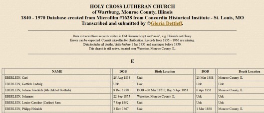 Church-records