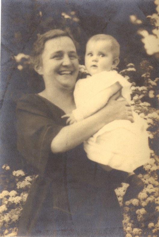 Nonnie and infant Bill