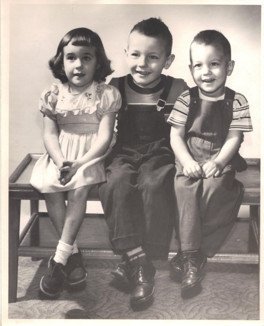 Kathy, Pat, and Mike Eberlein, circa ?